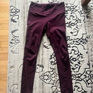 Athleta XS maroon Leggings